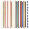 The British Stripe Co. Elizabeth, Bristol No.1 - Roman Blind